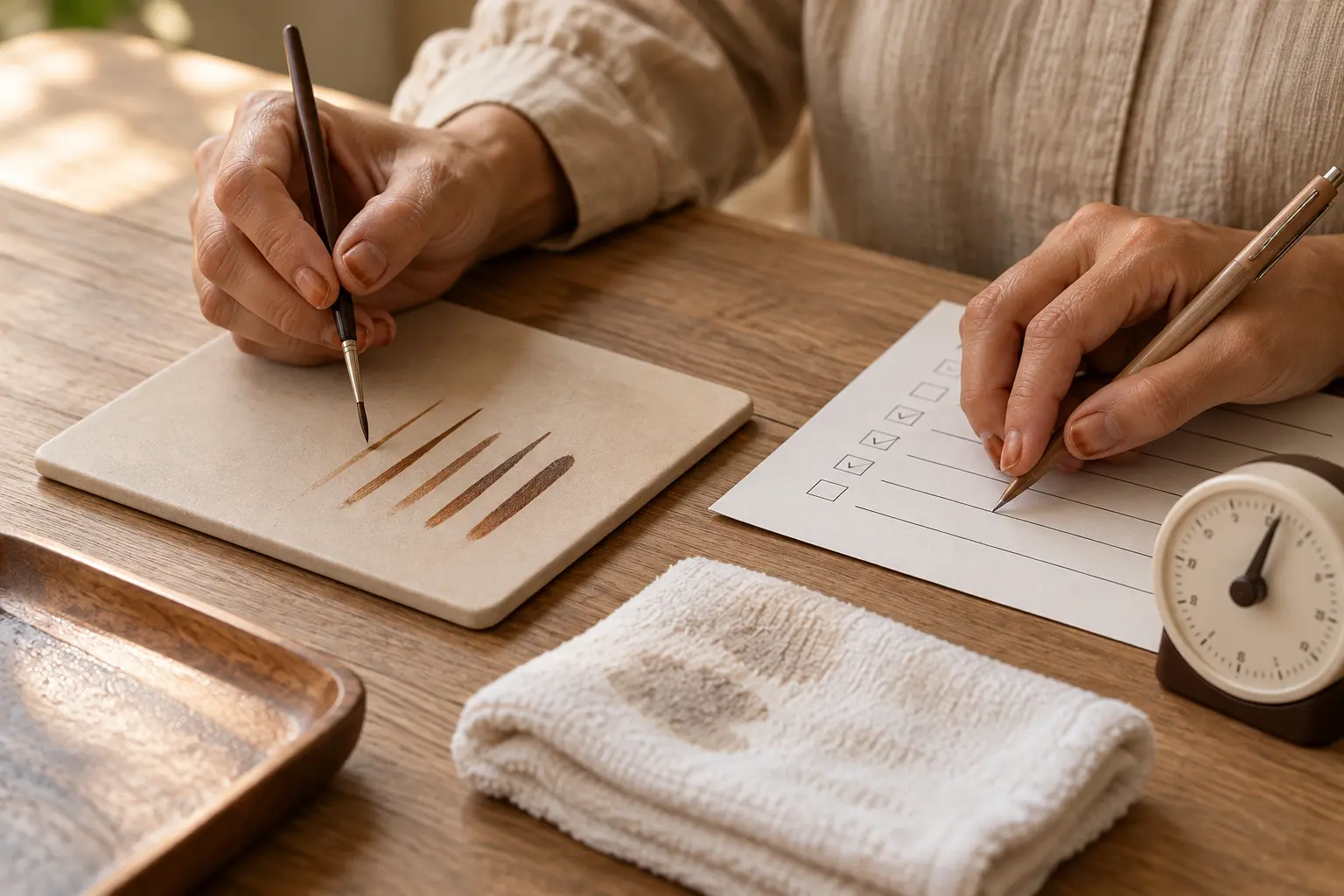 Contrôle d’un protocole d’application et du temps de pose par Asma